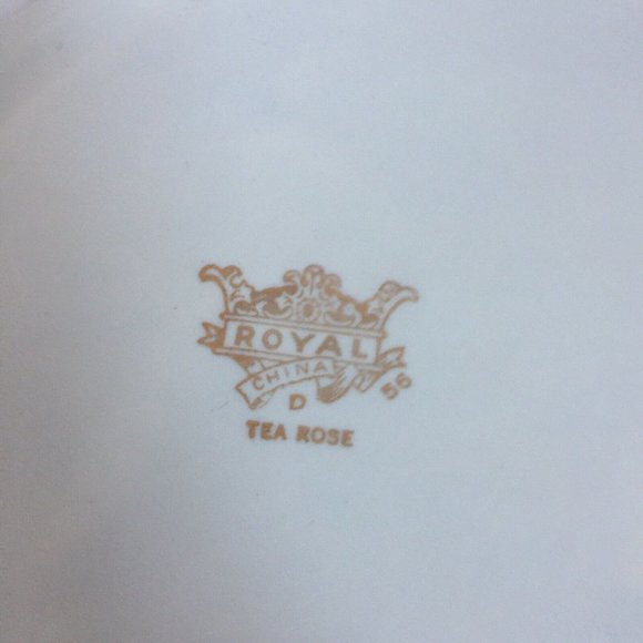 Tea rose Royal China Oval Platter Vintage - Picture 5 of 7